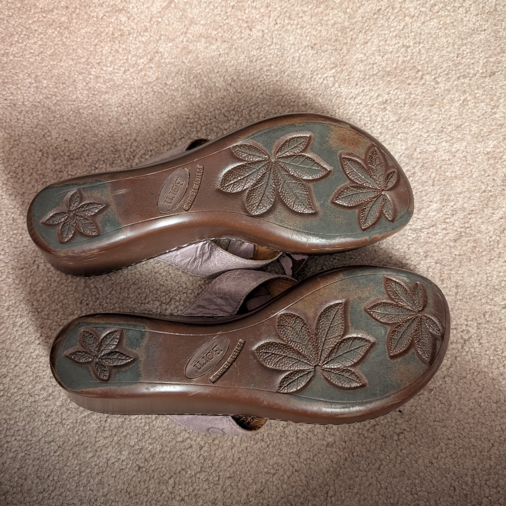 Born Women's Lilac Floral Sandals - Picture 6 of 8
